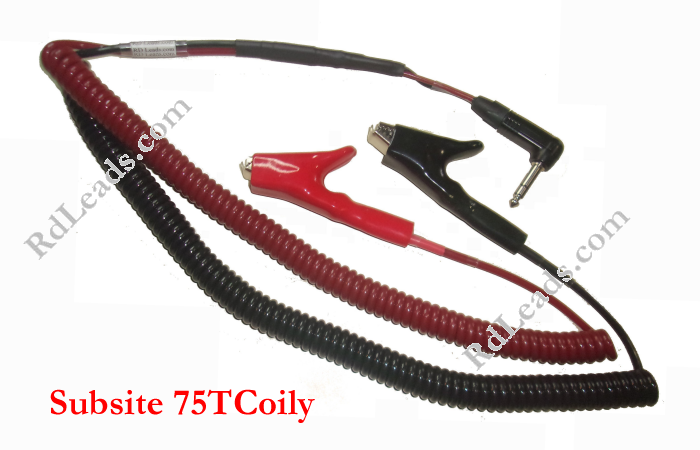 Subsite 75T Coily Cord Leads