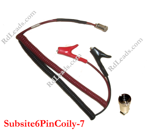 Subsite 910 Coily Cord Leads